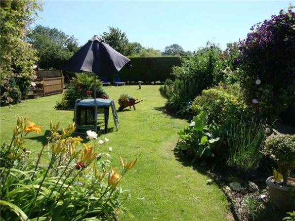Rear garden