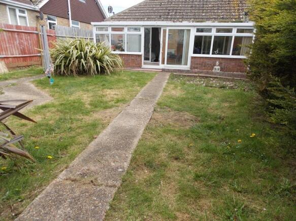 Rear garden