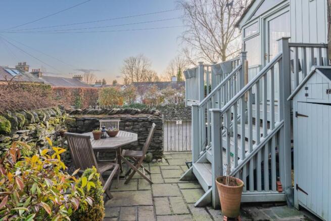 Rear Patio Area