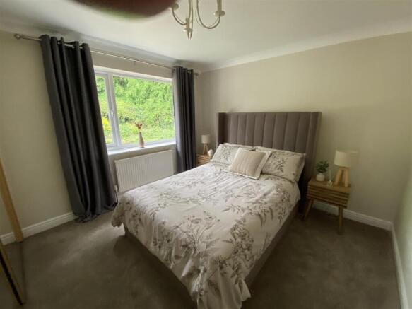 bedroom no.2 rear double: