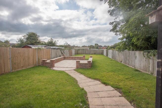 Rear garden