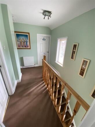 First floor landing: