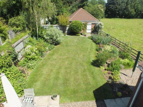 Rear garden