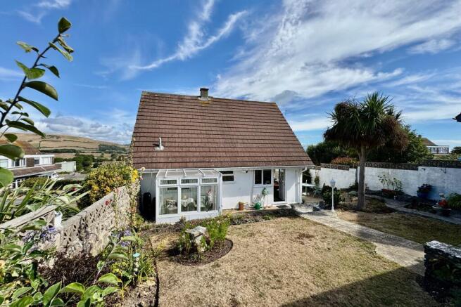 Rear of property