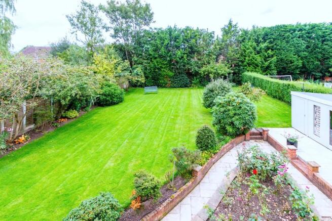 Rear garden