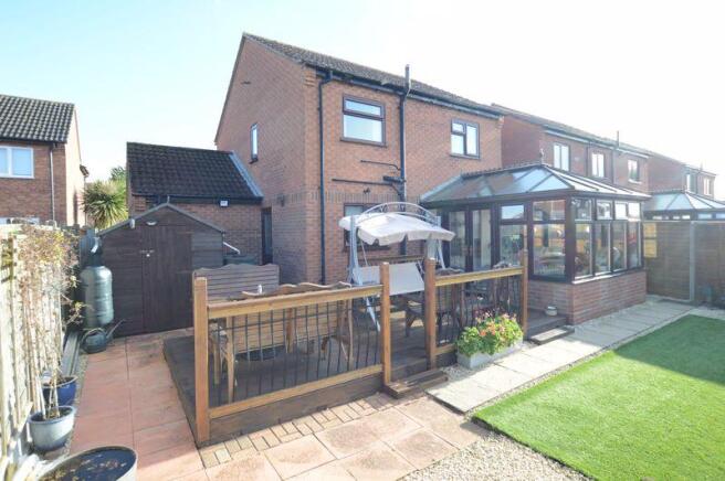 Rear of Property