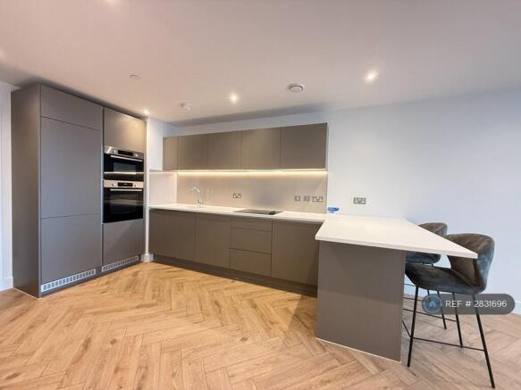 Open-Plan Kitchen With Semi-Island