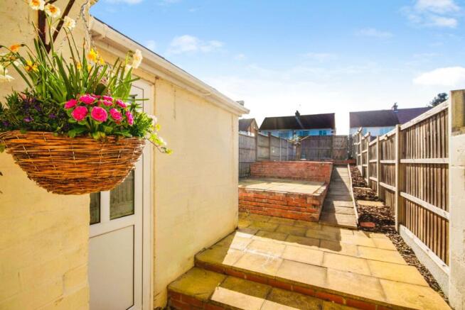 Rear Patio Garden And Entertaining Area