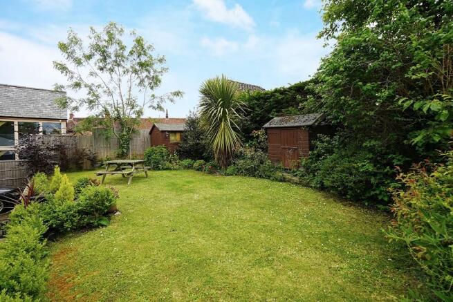 Rear garden