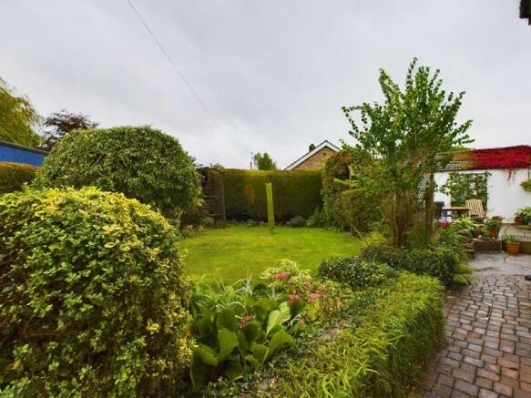 Rear garden