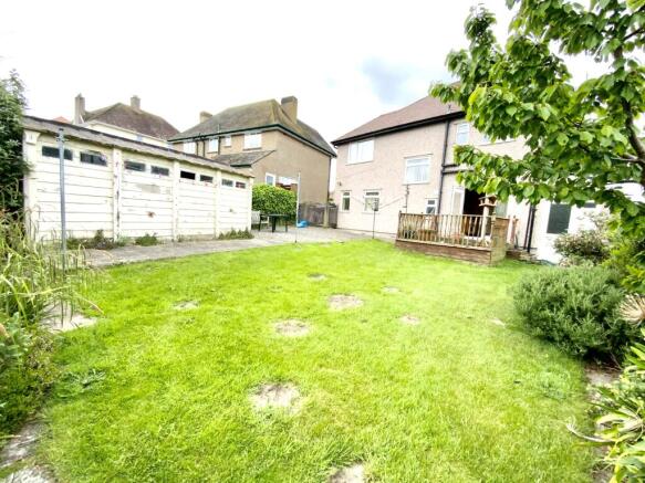Rear garden
