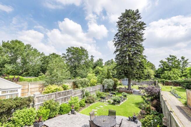Rear garden sh...