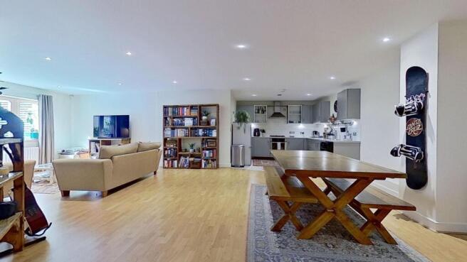 LIVING/DINING/KITCHEN