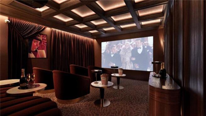 Cinema Room Cgi
