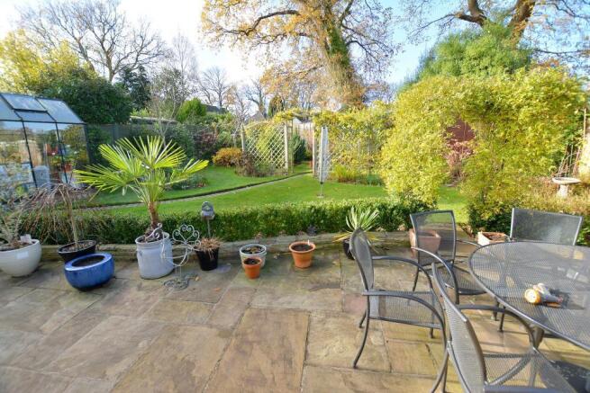Rear garden