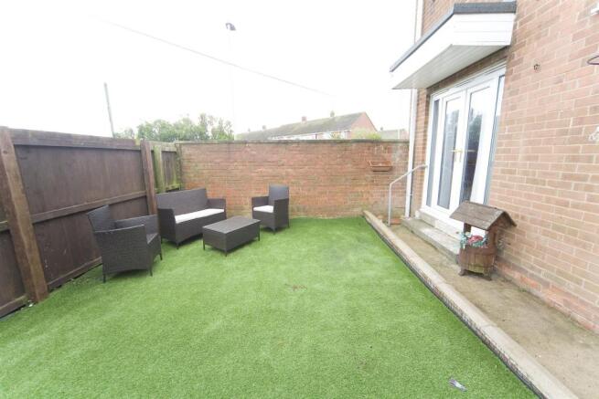 Rear garden