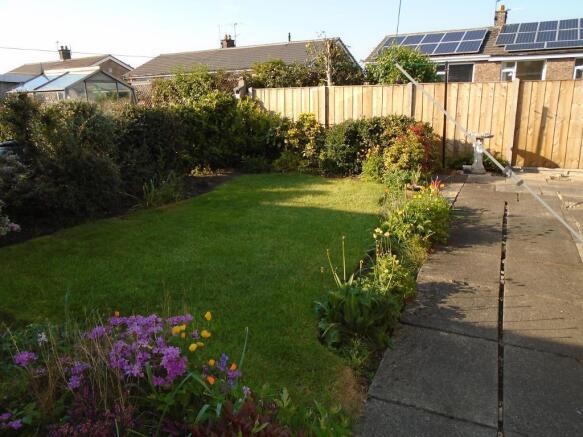 Rear garden