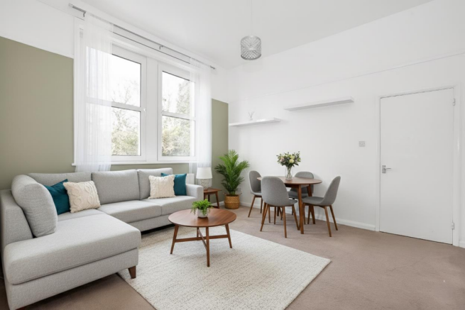 Staged Reception Room