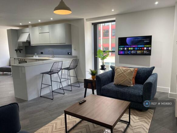 Large Lounge And Kitchen
