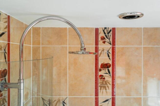 Shower over bath