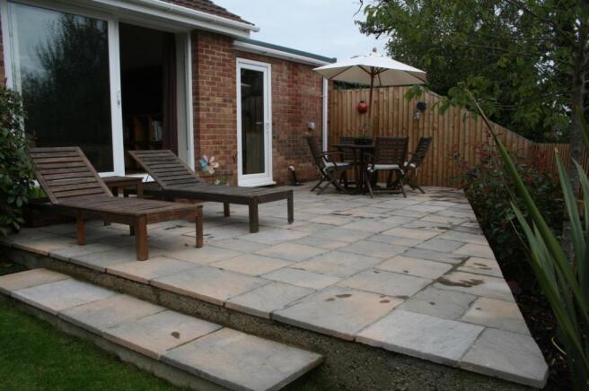 Rear Patio