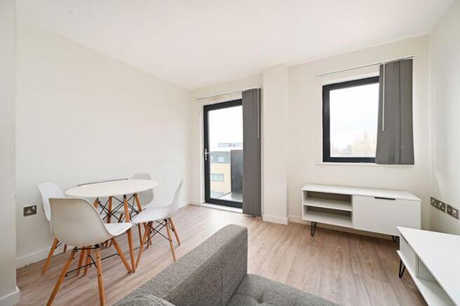 Open plan living space