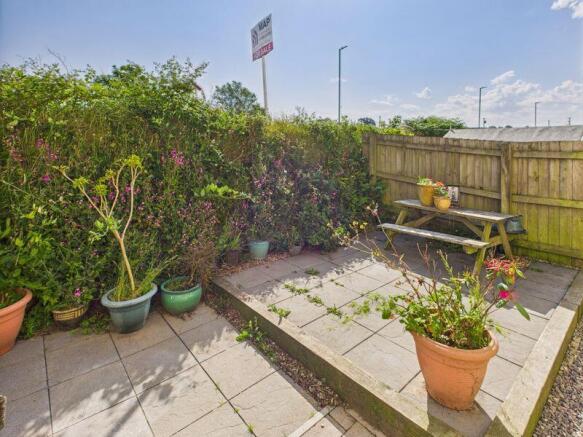 Rear garden