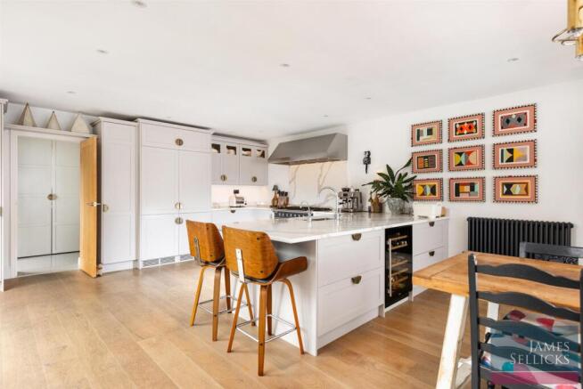 Open plan living kitchen