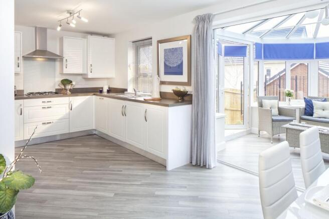 Kitchen dining area