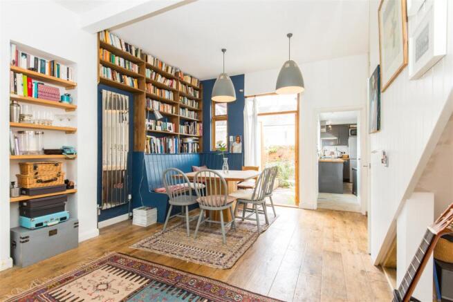 Living and dining area