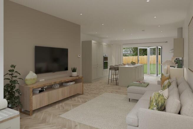 kitchen/family room, 5 bedroom houses for sale in potters bar