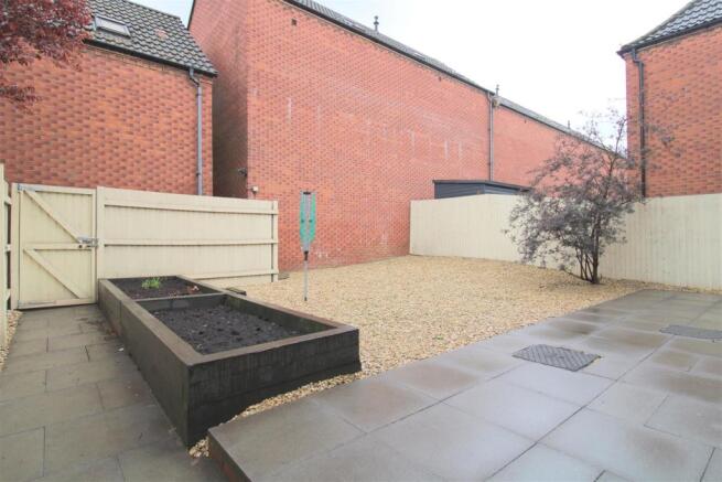 Another view of rear garden