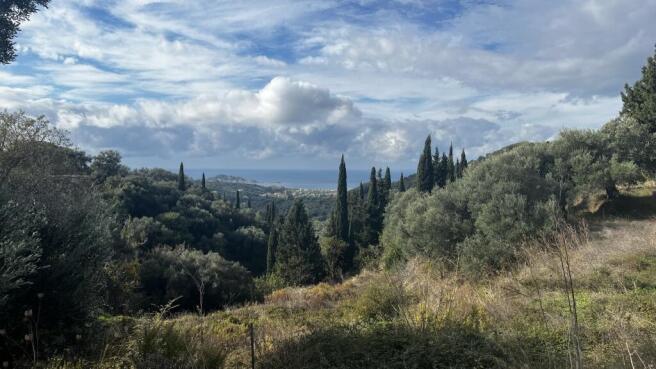 View to Gravia Arillas