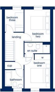 upstairs