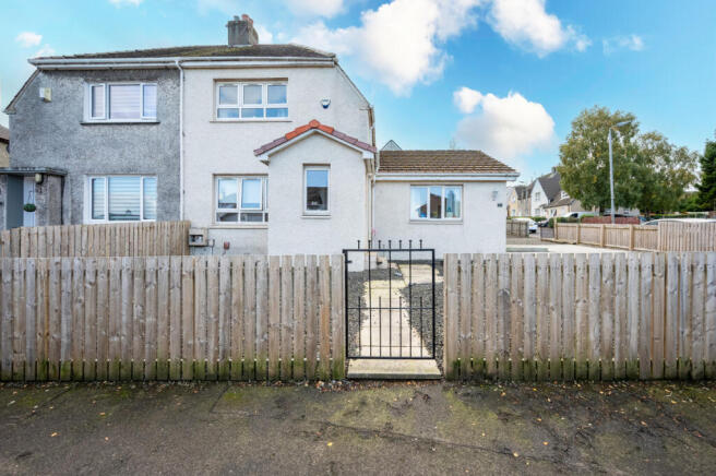 3-bed semi-detached on Glenfield Road, Paisley, PA2, £175,000