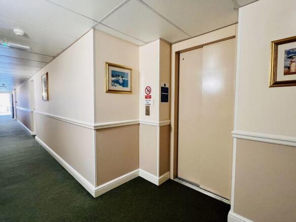Communal hall and lift