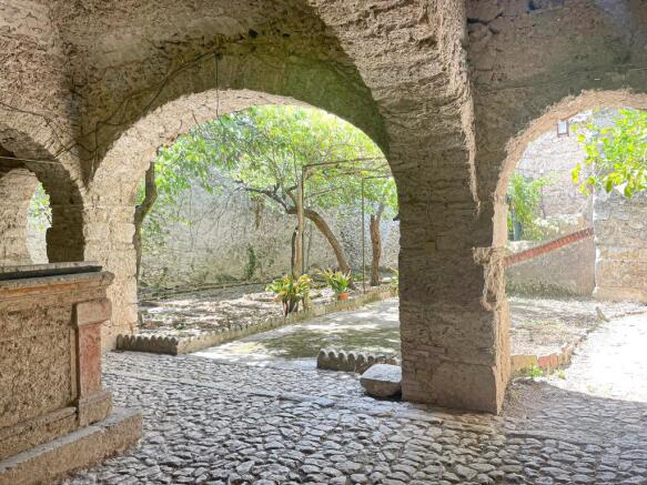 stone portico 