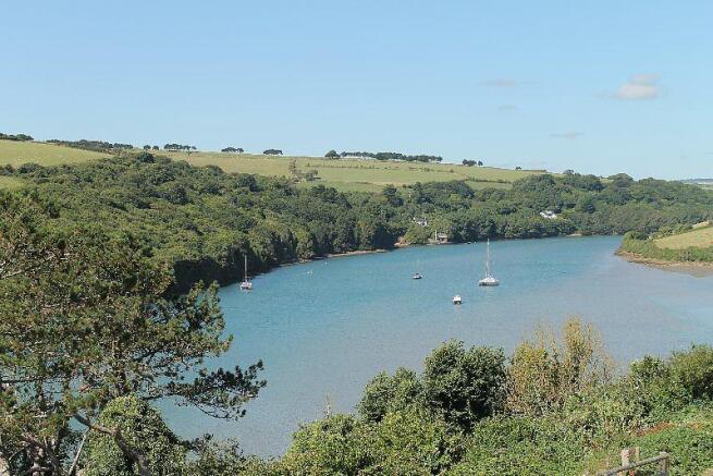 View back up the River Avon