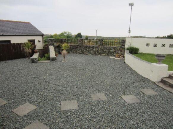 Paved Patio Area