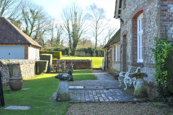 Rear Courtyard