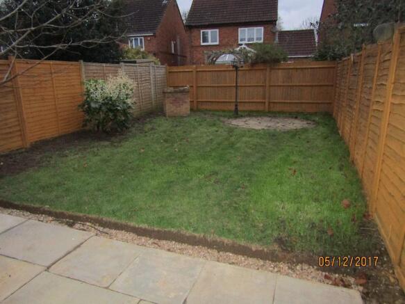Rear garden