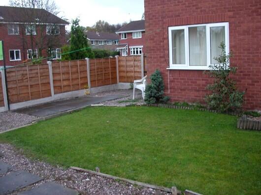 Rear garden