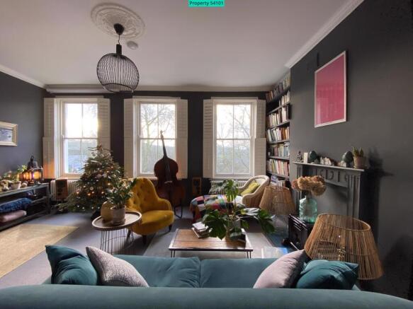 Open plan living room