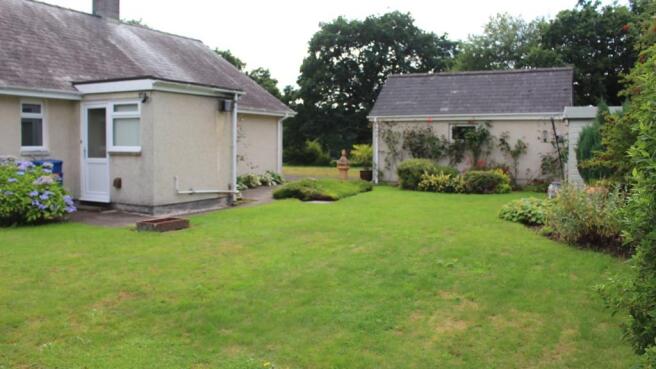 Rear garden