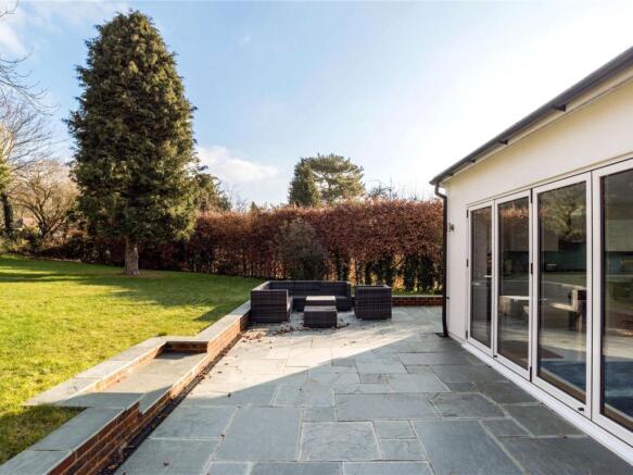 Rear Terrace