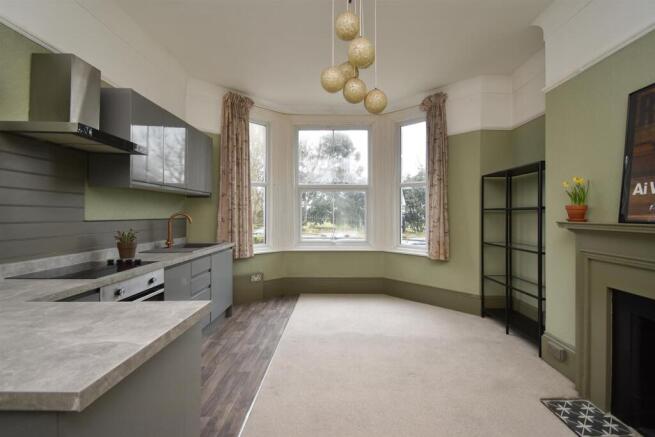 Open plan living space