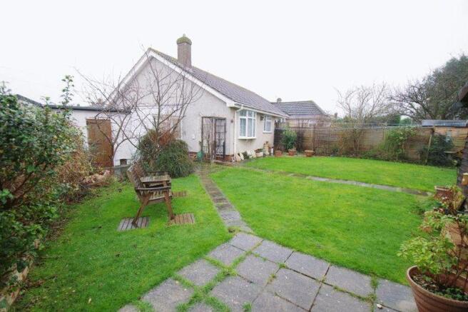 Rear garden