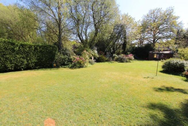 Rear garden