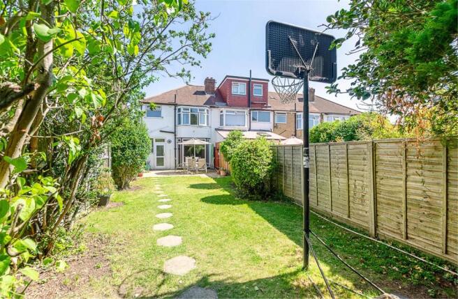 Rear garden