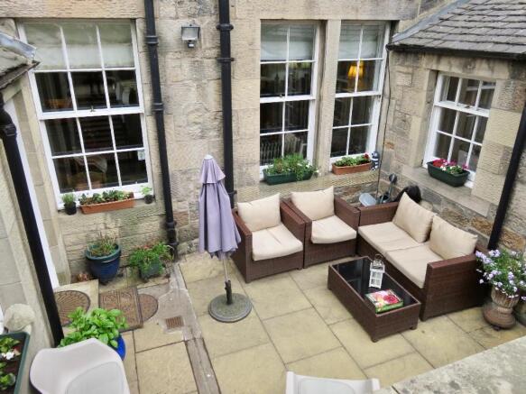Rear Courtyard